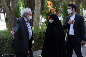 مراسم ترحیم همسر امام موسی صدر در تهران