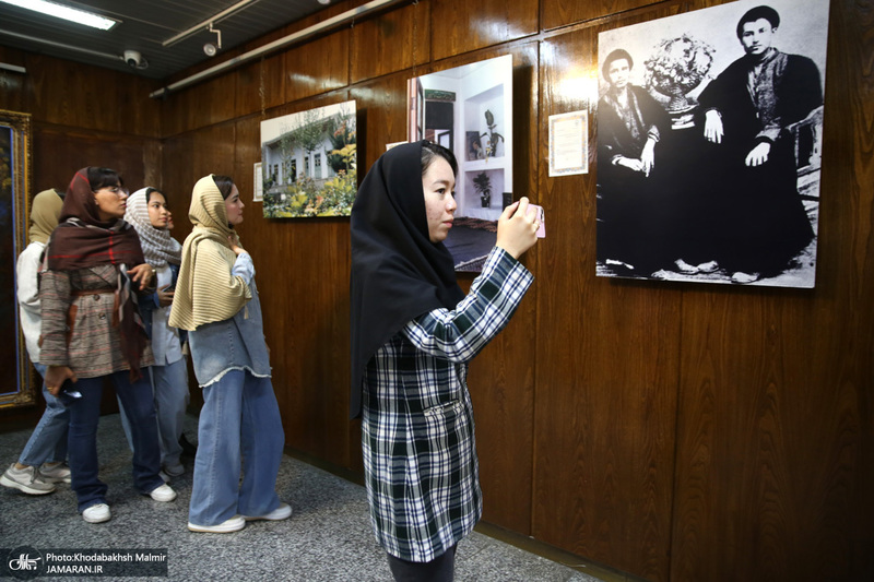 بازدید جمعی از دانشجویان عراقی و افغانستانی دانشگاه تهران جنوب از جماران