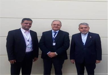 دیدار صالحی امیری با رئیس فدراسیون جهانى بیسبال و سافتبال
