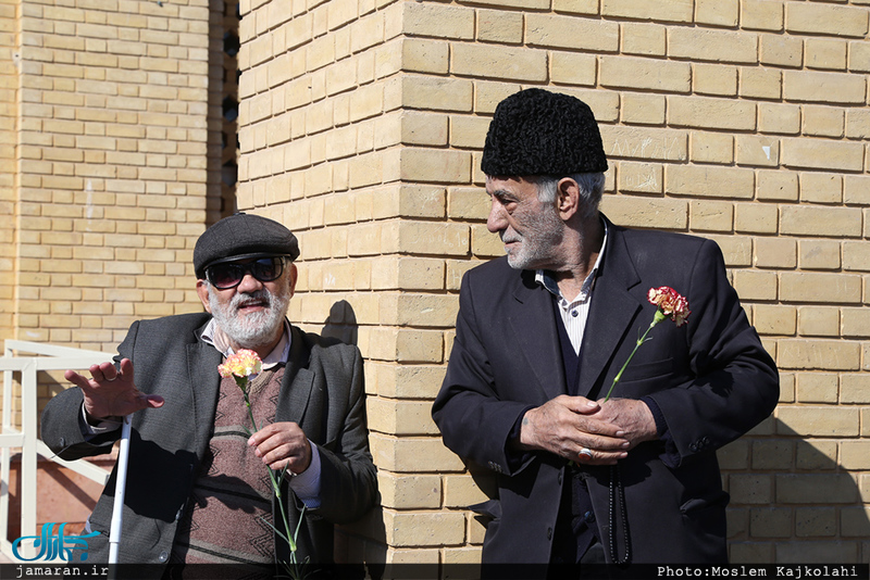 گلباران جایگاه جلوس امام در بهشت زهرا(س)