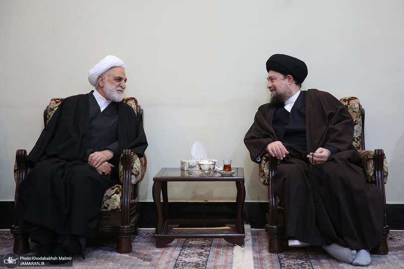 تجدید میثاق رئیس قوه قضاییه و جمعی از اعضای دستگاه قضا با آرمان های حضرت امام خمینی (س)-2