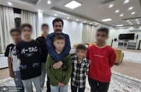 معاون رییس‌جمهور به دیدار کودکان آسیب جنوب تهران رفت (2)