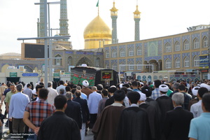 مراسم تشییع و خاکسپاری آیت الله نورالله شاه آبادی(ره) در قم