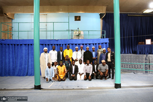 بازدید جمعی از طلاب کشورهای آفریقایی از جماران‎‎