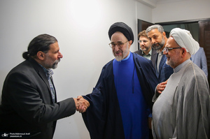 دید و بازدید نوروزی سید محمد خاتمی -1