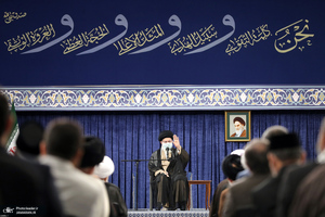 دیدار شرکت‌کنندگان در اجلاس مجمع جهانی اهل بیت(ع) با رهبر معظم انقلاب