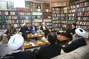 دیدار دست اندرکاران هفته فرهنگی بر استان آفتاب با سید حسن خمینی