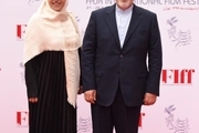 محمدجواد ظریف و همسرش در اختتامیه جشنواره جهانی فیلم+عکس