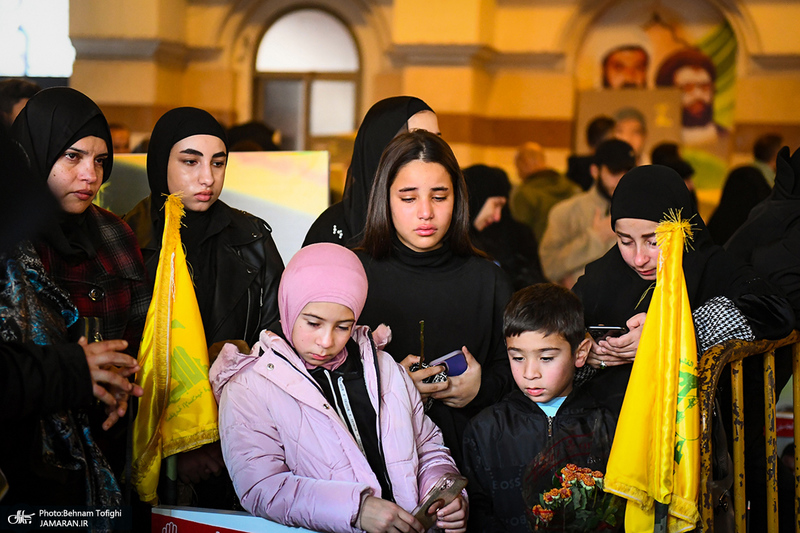 تشییع پیکر دو شهید حزب الله لبنان