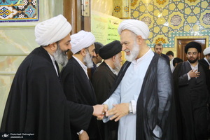 مراسم تشییع و خاکسپاری آیت الله نورالله شاه آبادی(ره) در قم