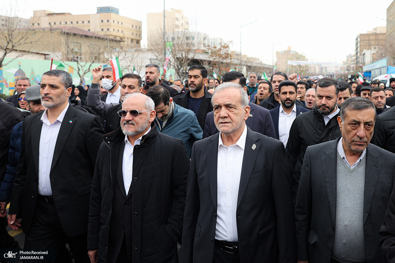 حضور شخصیت های سیاسی در راهپیمایی 22 بهمن در سراسر کشور