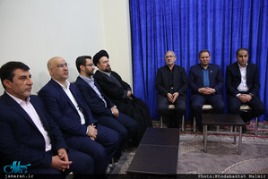 دیدار وزیر، معاونان و کارکنان وزارت ارتباطات و فناوری اطلاعات با سید حسن خمینی