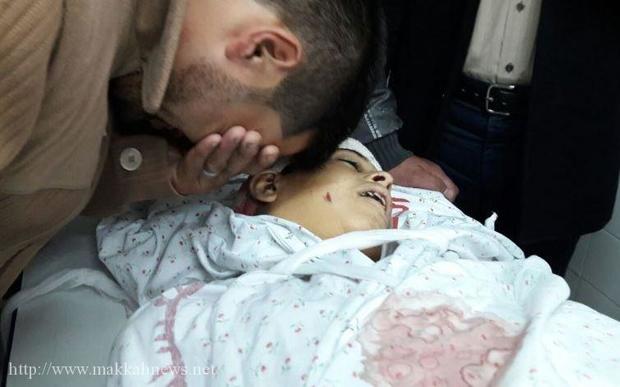 عکس/ شهادت کودک فلسطینی