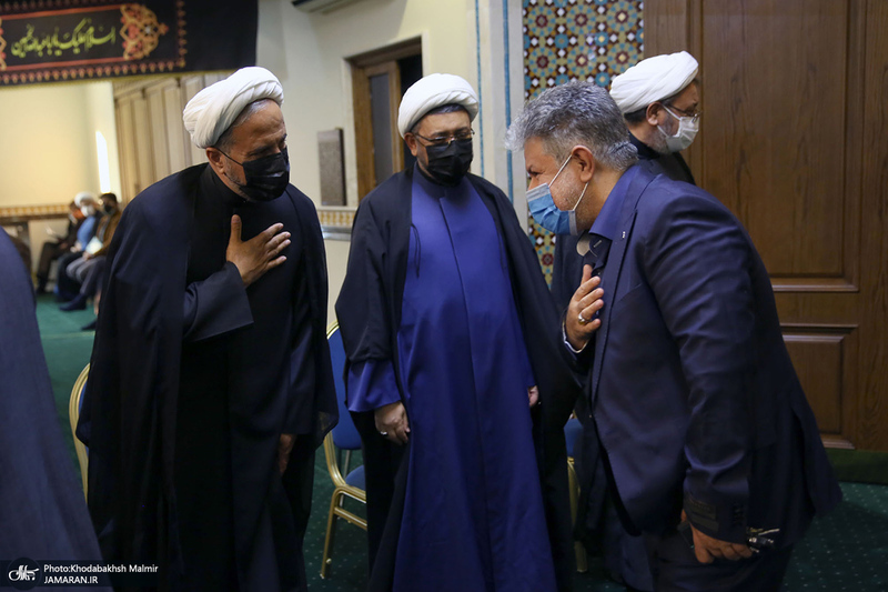 مراسم بزرگداشت حاج محمد کمساری در حسینیه شماره 2 جماران