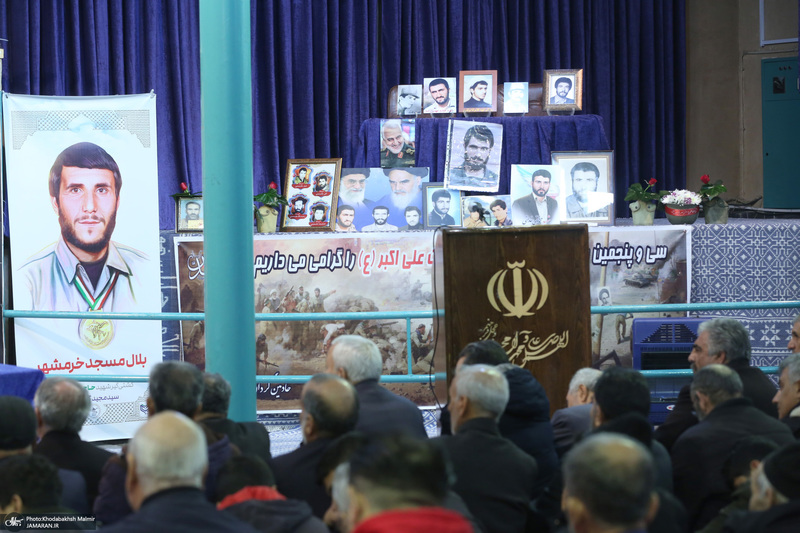 مراسم سی و پنجمین سالگرد گردان علی اکبر (ع) در حسینیه جماران