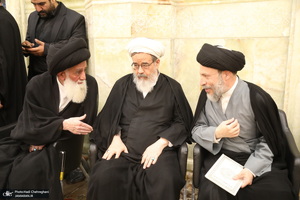 مراسم بزرگداشت مرحوم حاج محمد تقی انصاریان‎ در مسجد اعظم قم