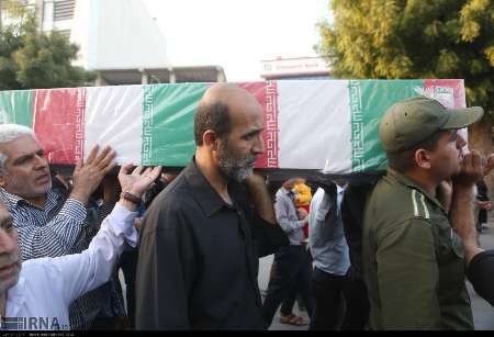 چهار شهید گمنام در هرمزگان تشییع و تدفین شدند