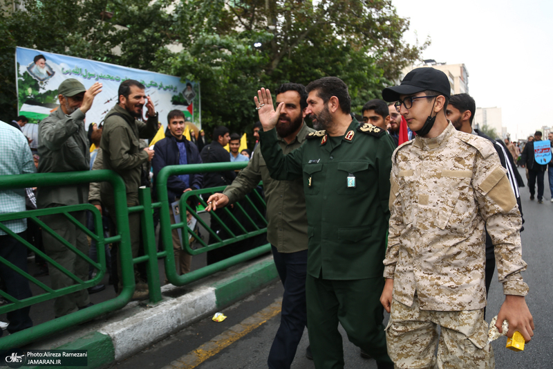 راهپیمایی مردم تهران در محکومیت جنایات رژیم صهیونیستی در فلسطین