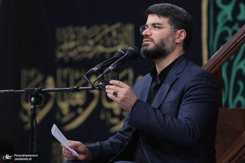 مراسم عزاداری شب شهادت حضرت زهرا (س) در حسینیه امام خمینی(ره)