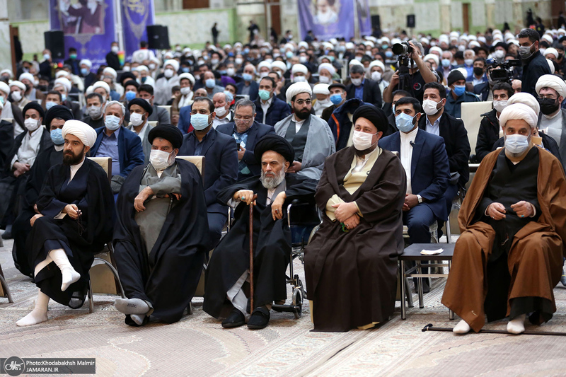 مراسم دوازدهمین سالگرد رحلت همسر گرامی امام و بیست و هفتمین سالگرد ارتحال سید احمد خمینی (ره)