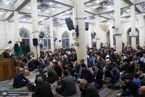 مراسم عزاداری شب شهادت امام موسی کاظم(ع) در حرم کریمه اهل بیت(س)