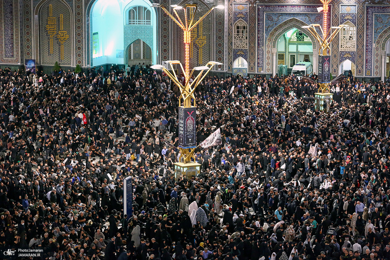 آیین خطبه‌خوانی شب شهادت امام رضا (ع)