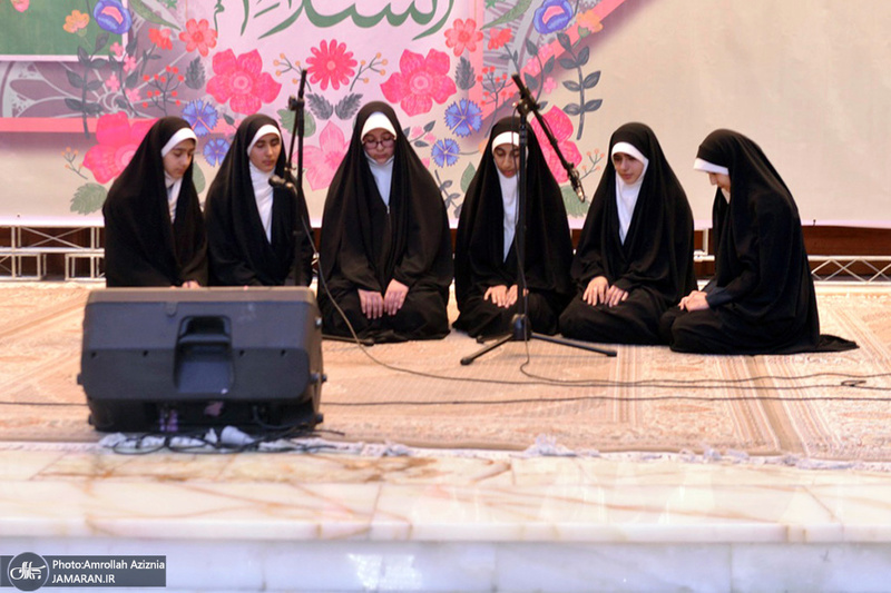 مراسم جشن میلاد حضرت زهرا(س) و ولادت امام خمینی(ره) در حرم مطهر بنیانگذار جمهوری اسلامی