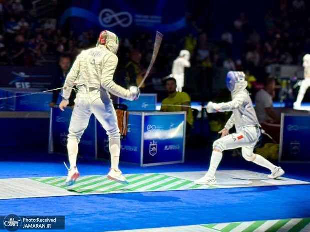 شمشیربازی قهرمانی جهان| شکست پاکدامن در یک بازی پر نوسان