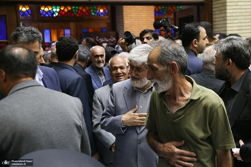 مراسم ختم احمد ناطق نوری
