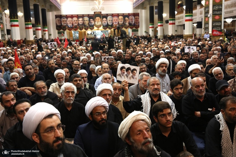 مراسم بزرگداشت رهبر شهید در قم- ۲