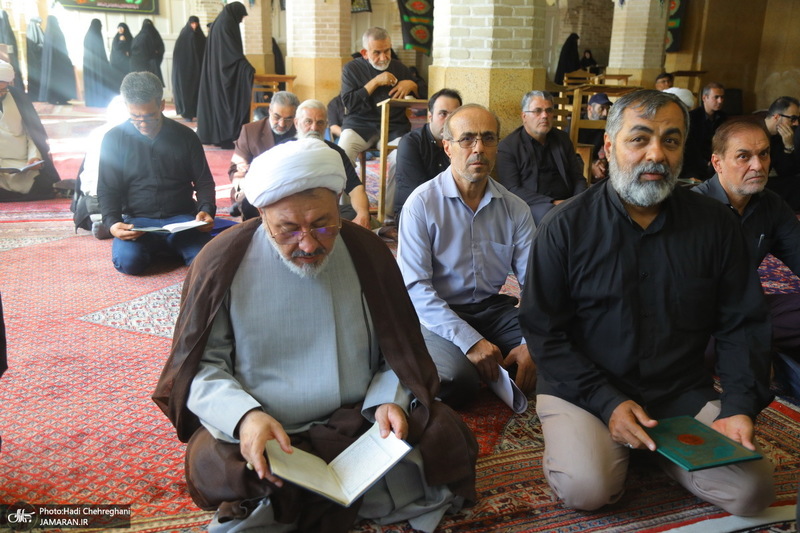 مراسم تشییع همسر مرحوم آیت الله راستی کاشانی (ره)