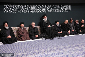 عزاداری شام شهادت حضرت فاطمه زهرا (س) در حسینیه امام خمینی