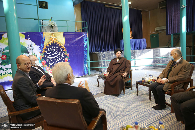 دیدار مفتی اعظم و سفیر کرواسی در ایران با سید حسن خمینی