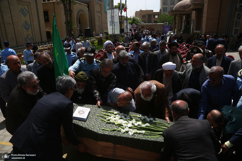 مراسم تشییع مرحوم استاد عباسعلی براتی‌پور