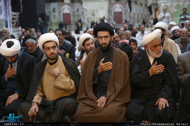 مراسم عزاداری شهادت امام سجاد(ع)  در حرم مطهر امام خمینی (س)
