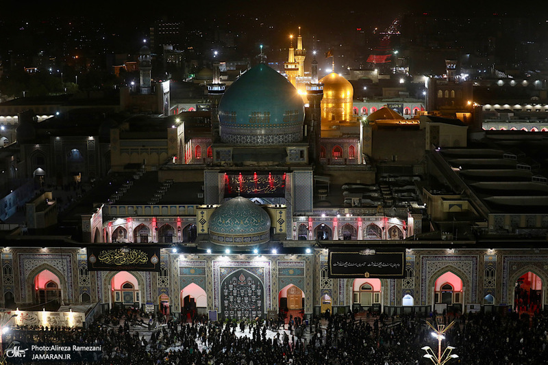 مراسم خطبه خوانی شب شهادت امام رضا (ع)