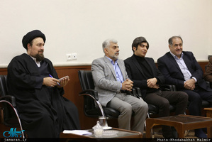 دیدار جمعی از ایثارگران اصلاح طلب بابل با سید حسن خمینی 
