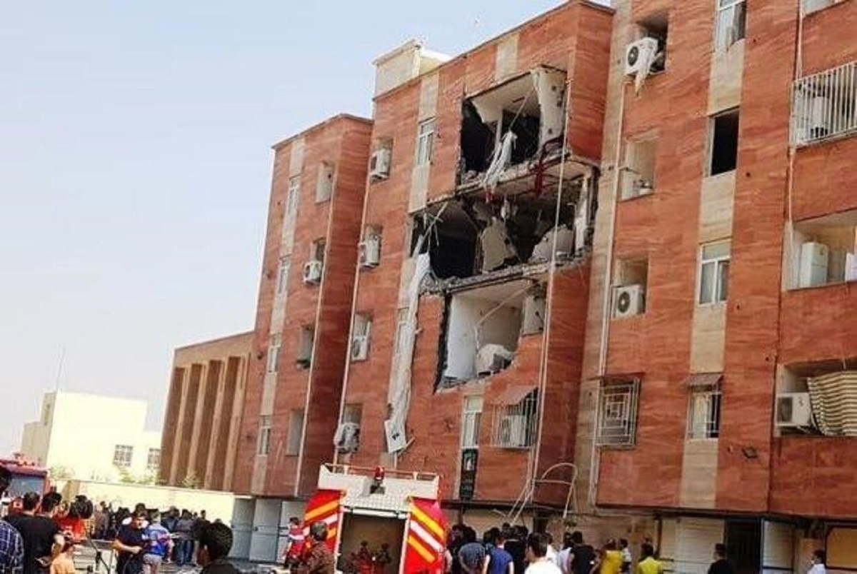 انفجار در مسکن مهر ماهشهر  + فیلم