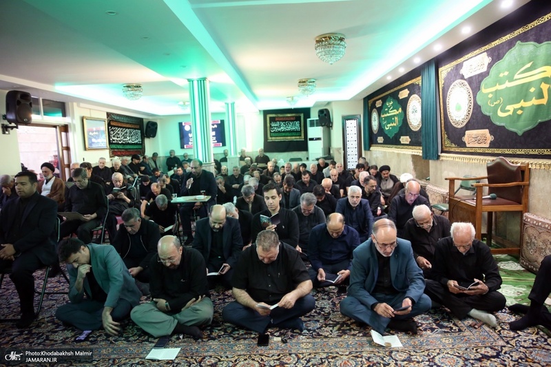 عزاداری اباعبدالله الحسین (ع) در حسینیه مکتب النبی (ص)