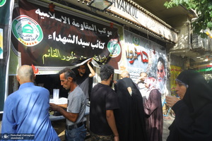 ایستگاه صلواتی کتائب سیدالشهداء عراق به مناسبت رحلت امام خمینی در قم