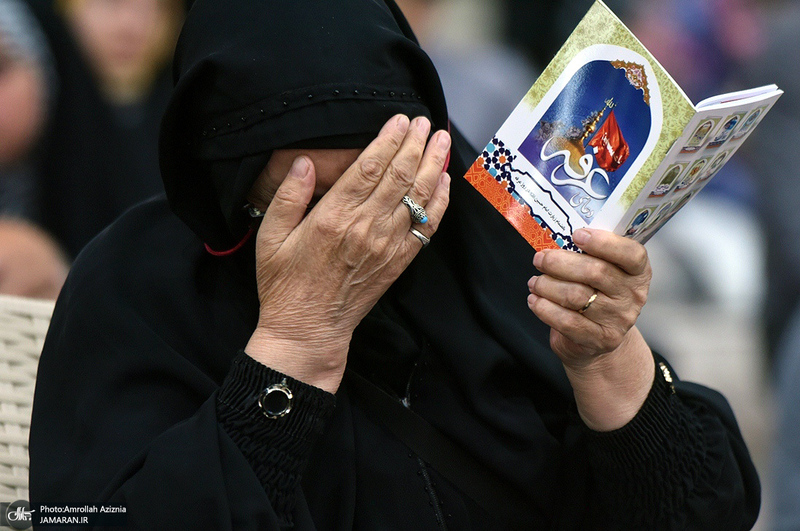 مراسم دعای عرفه در حرم مطهر امام خمینی (س)