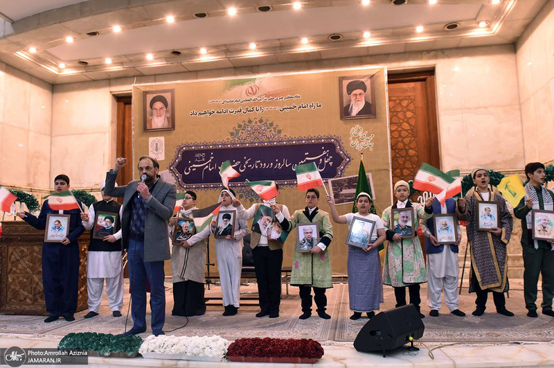 مراسم بزرگداشت 12 بهمن در حرم امام خمینی (س)