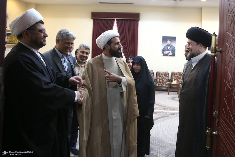 دیدار رئیس و اعضای هیأت رئیسه کمیته ملی پارالمپیک با سید حسن خمینی