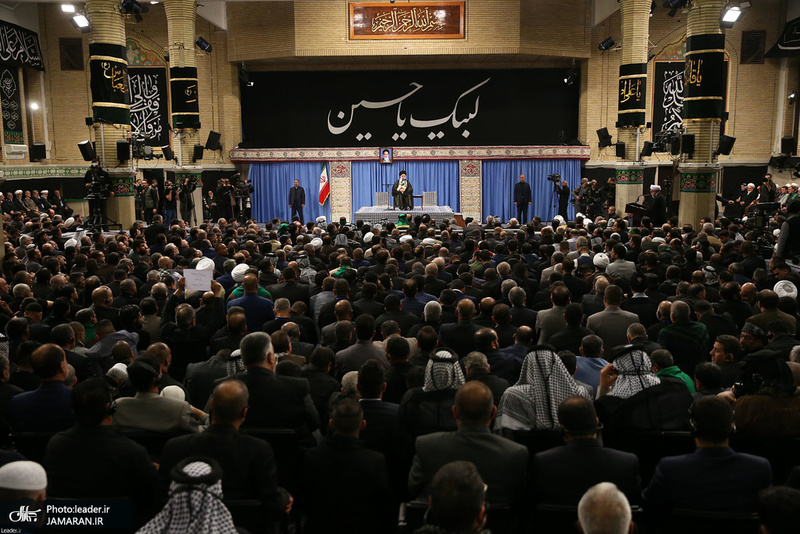 دیدار جمعی از موکب‌داران عراقی با رهبر معظم انقلاب