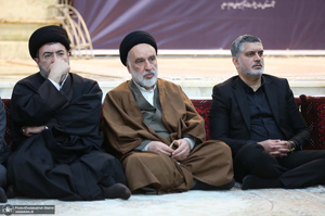 مراسم چهاردهمین سالگرد رحلت همسر امام خمینی و سی‌امین سالگرد ارتحال مرحوم حاج سیداحمد خمینی (ره)