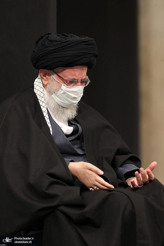 عزاداری شب شهادت حضرت زهرا (س) در حسینیه امام خمینی(ره)