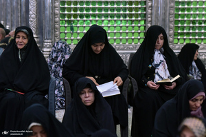 مراسم دعای عرفه در حرم مطهر امام خمینی (س)