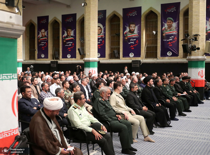 دیدار اعضای ستاد برگزاری کنگره ملی شهدای استان اردبیل با رهبر معظم انقلاب