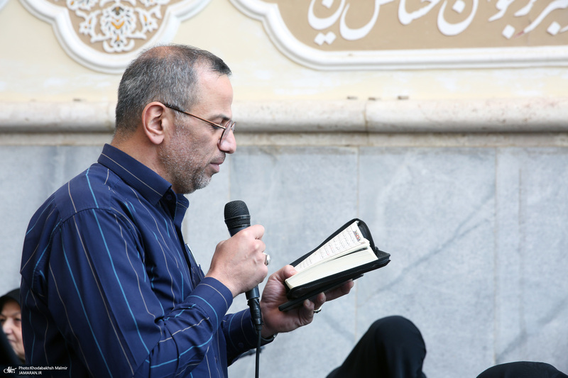 نماز و تشییع حاج علی اکبرشفیعی در حرم مطهر امام خمینی (س)