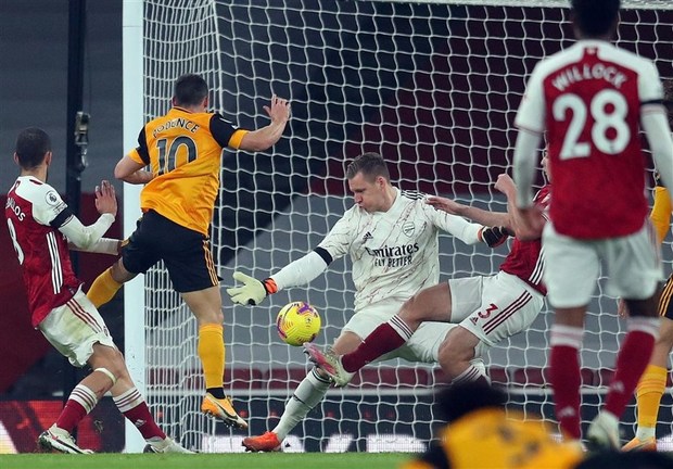 روند ناکامی آرسنال با شکست مقابل ولورهمپتون ادامه دارد
